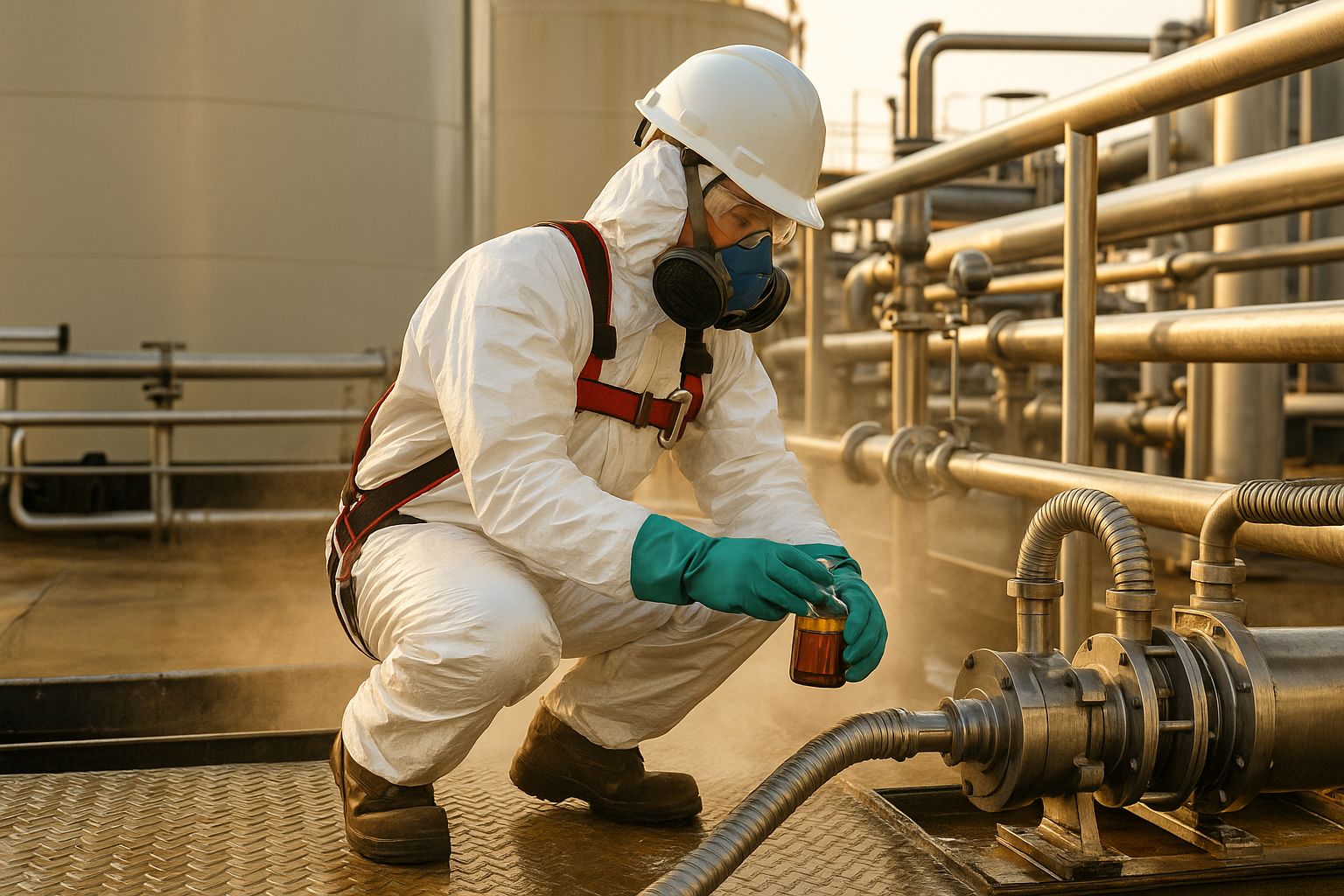 Coleta e Tratamento de Lama de Perfuração