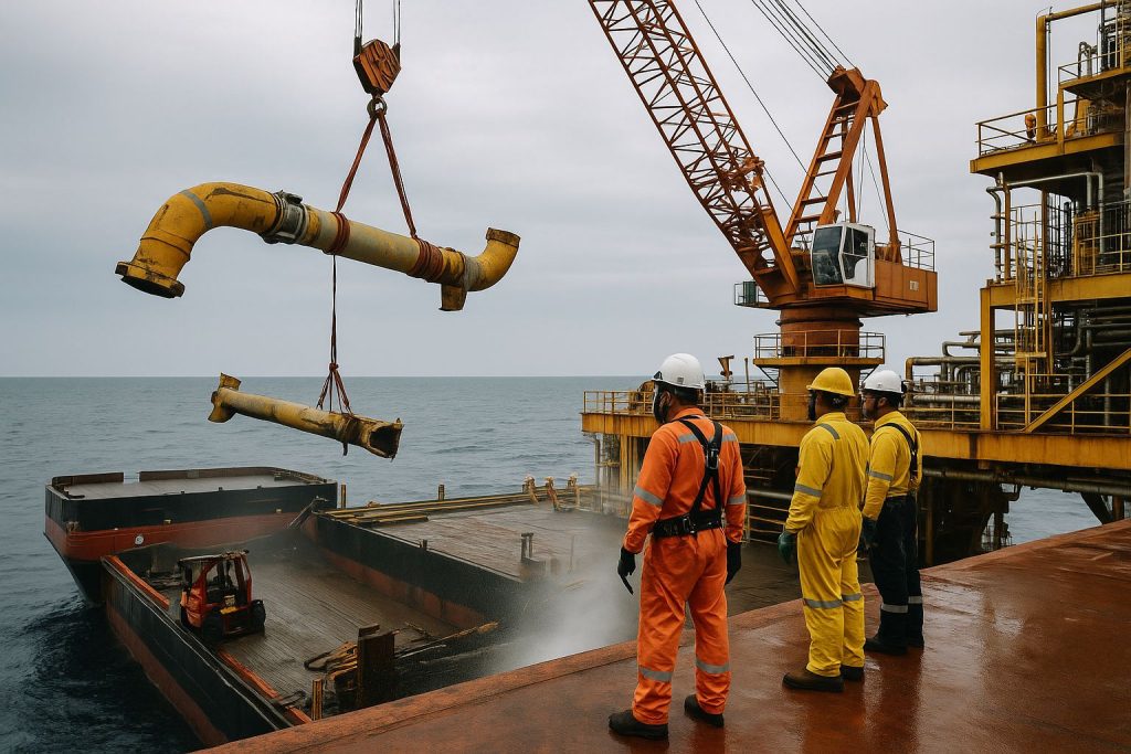 Descomissionamento com DNA offshore