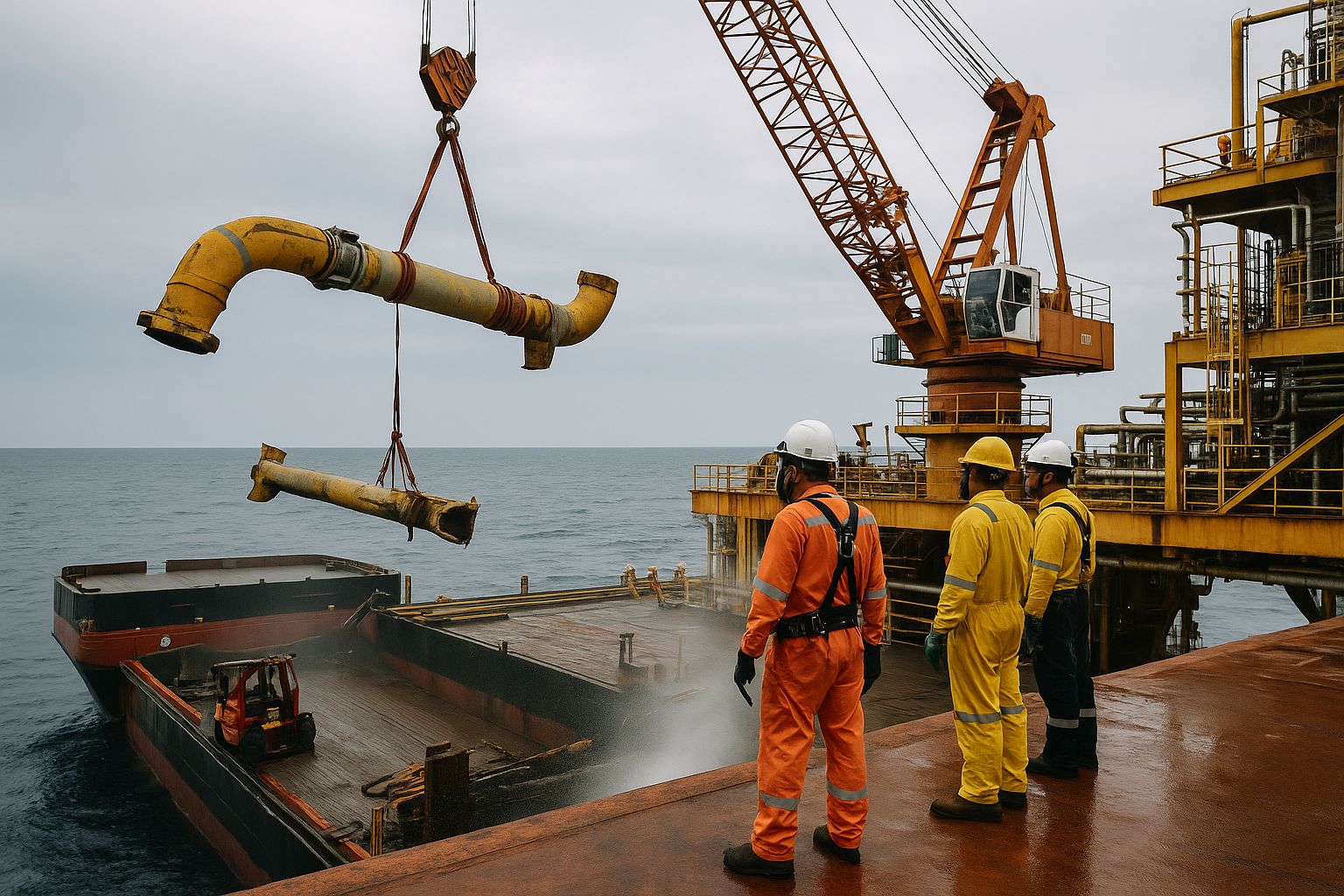 Descomissionamento com DNA offshore