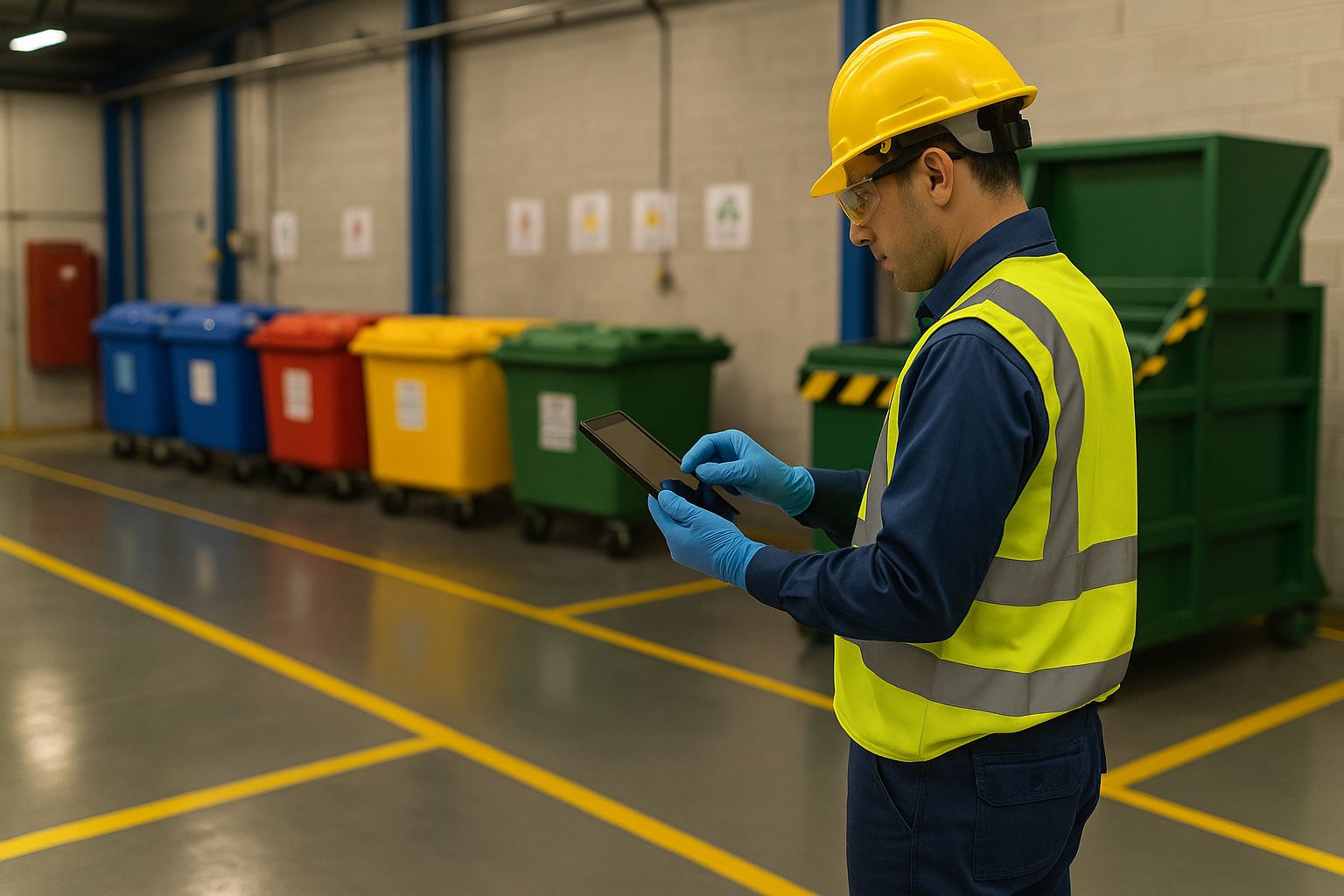 Gerenciamento total de resíduos (in-plant)
