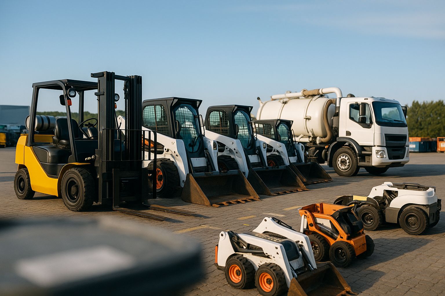 Locação de máquinas e equipamentos